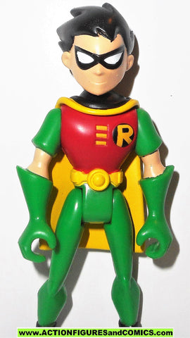 Teen Titans Go ROBIN 2003 3.5 inch vs puppet king animated cartoon network