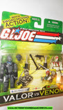gi joe SNAKE EYES vs STORM SHADOW 2004 comic 7 VARIANT valor vs venom vvv moc