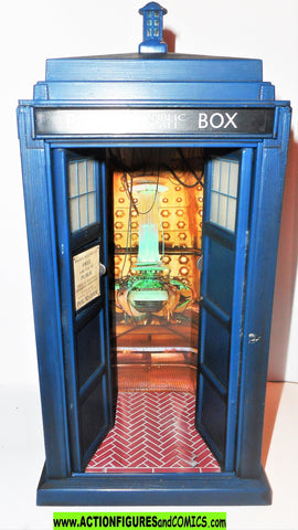 doctor who action figures TARDIS 9th 10th police call box phone booth