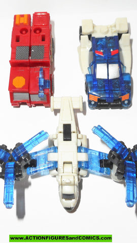 Transformers armada EMERGENCY TEAM 2002 mini cons firebot makeshift prowl