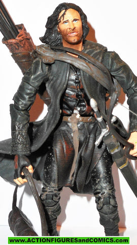 Lord of the Rings ARAGORN RANGER real arrow launching action toybiz strider