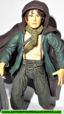 Lord of the Rings PIPPIN PEREGRIN toy biz HOOD UP complete hobbit