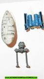 star wars micromachines VEHICLES SET V 5 rebel trasport tie bomber at-st