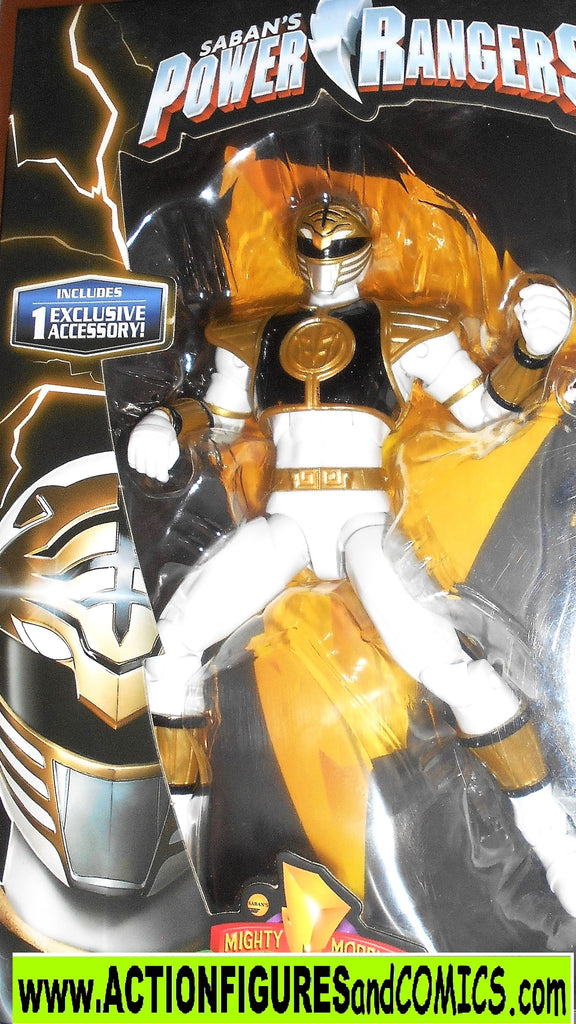 Power Rangers WHITE RANGER 2017 legacy Tommy bandai lightning ...