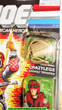 gi joe CRAZYLEGS 1987 v1 vintage paratrooper hasbro gijoe moc