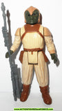 star wars action figures KLAATU SKIFF GUARD 1983 kenner complete