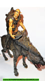 Lord of the Rings WARG BEAST & SHARKU RIDER toy biz complete hobbit
