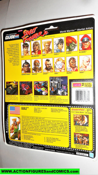 GI JOE / Action force Guile Nightfighter 1994 Street Fighter