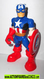Marvel Playskool Heroes CAPTAIN AMERICA 5 inch 2012 universe