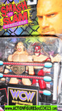 Wrestling action figures GOLDBERG smash n slam 1999 toybiz mysterio moc