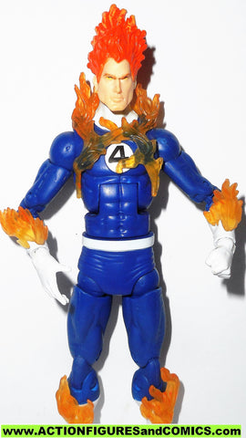 marvel legends HUMAN TORCH fantastic four ronan series complete