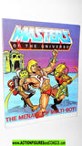 Masters of the Universe MENACE of MULTI-BOT 1987 Quadrilingual mini comic