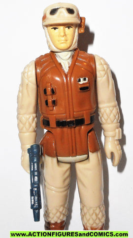star wars action figures HOTH REBEL SOLDIER 1980 vintage kenner 100% complete #S101