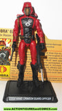 gi joe CRIMSON GUARD OFFICER 2008 25th anniversary