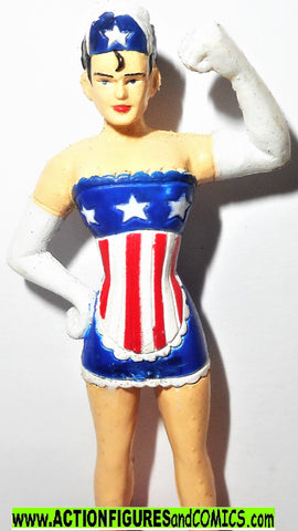 TICK ban dai AMERICAN MAID 1995 MINI PVC complete the tick animated series action figures 1994