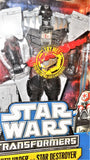 Transformers Star Wars DARTH VADER Star Destroyer Obi Wan Kenobi mib moc