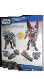 Transformers Star Wars DARTH VADER Star Destroyer Obi Wan Kenobi mib moc
