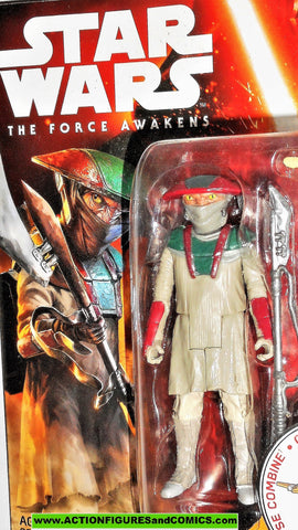 star wars action figures CONSTABLE ZUVIO force awakens movie 2015 moc