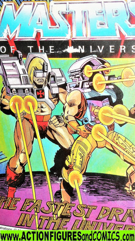 Masters of the Universe RIO BLAST fastest draw vintage mini comic He-man