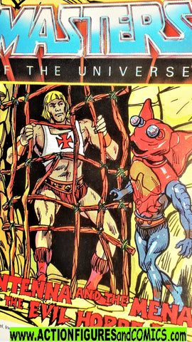 Masters of the Universe MANTENNA menace vintage mini comic He-man