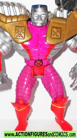 X-MEN X-Force toy biz COLOSSUS battle brigade PINK marvel universe