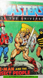 Masters of the Universe BUZZ OFF vintage 100% COMPLETE comic book he-man 205