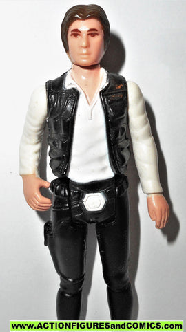 star wars action figures HAN SOLO 1977 small head kenner vintage fig