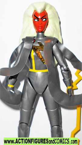 X-MEN X-Force toy biz STORM 1991 1993 SILVER suit marvel universe action figures