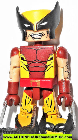 minimates WOLVERINE series 47 brown yellow suit x-men marvel universe