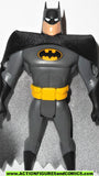 batman animated series BATMAN dark gray classic yellow emblem mattel 2002