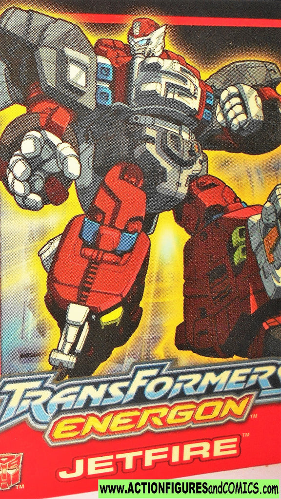 Jetfire Shuttle Transformers Energon JETFIRE 2003 trading card space shuttle ...
