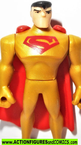 DC mighty minis SUPERMAN GOLD Solar justice league action dc universe