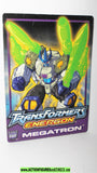 Transformers Energon MEGATRON 2003 trading card comic product catalog