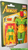 marvel legends retro VISION 3.75 inch avengers universe moc