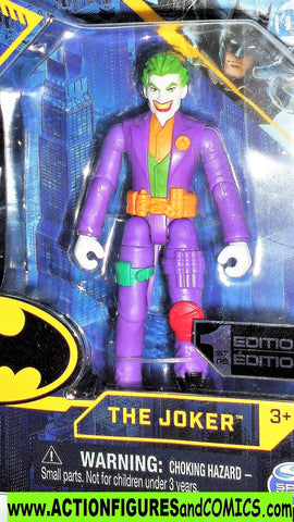 dc universe spin master JOKER 1st edition batman 2020 4 inch moc