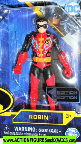 dc universe spin master ROBIN Damian wayne bat tech 2020 4 inch moc