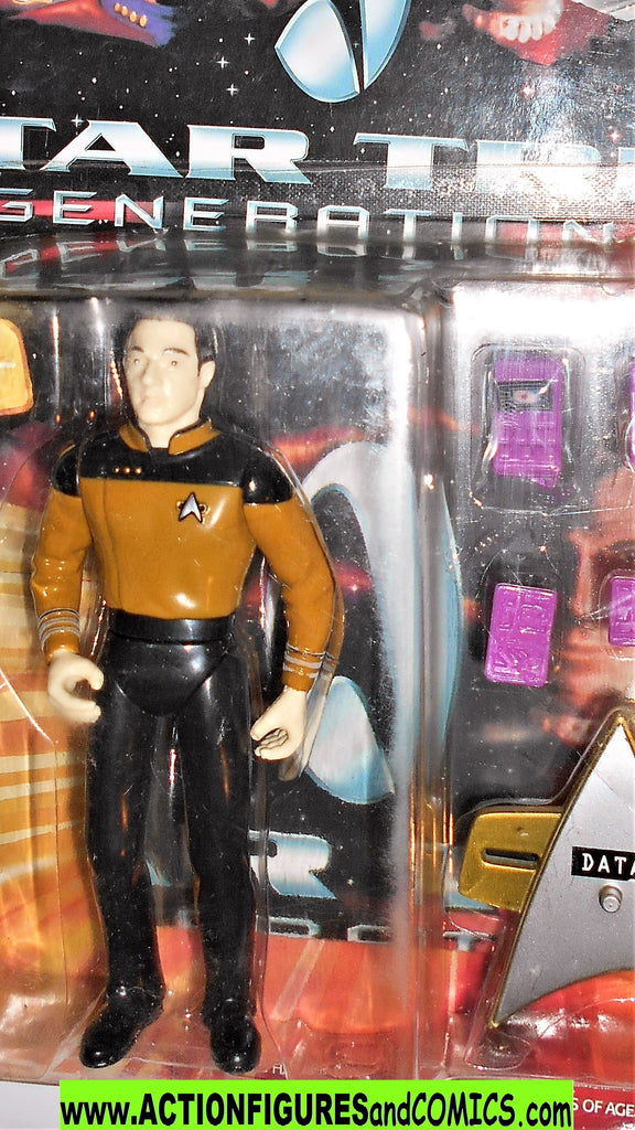 Star Trek DATA movie generations 1994 playmates action figure moc ...