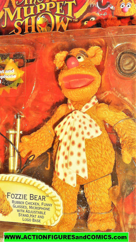 muppets FOZZIE the BEAR 6 inch palasades 2002 moc