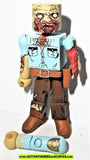 Walking Dead Minimates GUARD ZOMBIE 2012 action figure mini mates