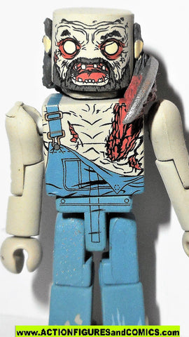 Walking Dead Minimates FARMER ZOMBIE  complete action figure