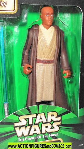 star wars action figures MACE WINDU sneak preview episode I moc