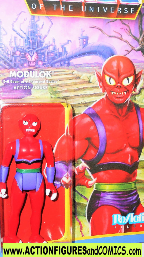 Masters of the Universe MODULOK 1 2019 ReAction super7 moc ...