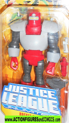 justice league unlimited ROCKET RED 2006 dc universe animated moc