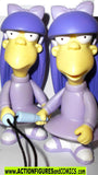 Simpsons SHERRI & TERRI twins 2002 wos world of Springfield