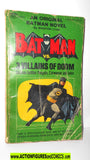 BATMAN vs 3 Villains of Doom 1966 1st print 66 vintage