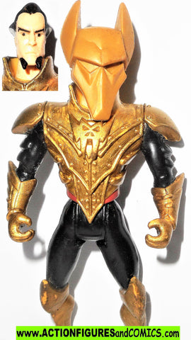 Batman Animated series RA's AL GHUL gold armor CUSTOM kenner