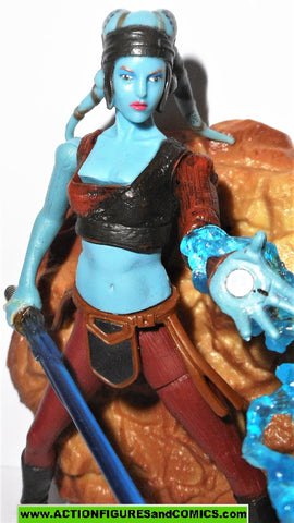 star wars action figures AAYLA SECURA 2003 complete attack of the clones saga aotc