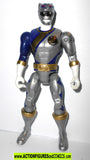 Power Rangers SILVER RANGER 5 inch Lunar Wolf wildforce bandai