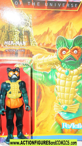 Masters of the Universe MER-MAN green ReAction he-man super7 moc 00