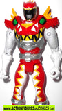 Power Rangers RED RANGER T-rex armor 5 inch Dino Charge bandai